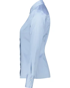 Damen Bluse THE FITTED SHIRT bügelleicht Slim Fit