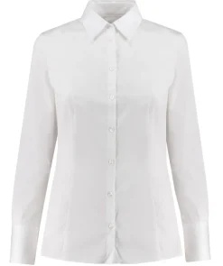 Damen Bluse THE FITTED SHIRT bügelleicht Slim Fit