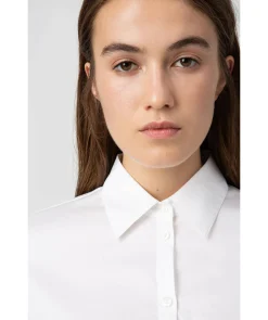 Damen Bluse THE FITTED SHIRT bügelleicht Slim Fit