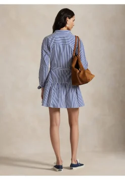 Damen Blusenkleid aus Baumwolle