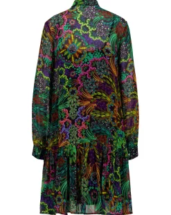 Damen Blusenkleid mit Schluppe