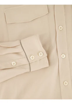 Damen Blusenkleid mit Wolle