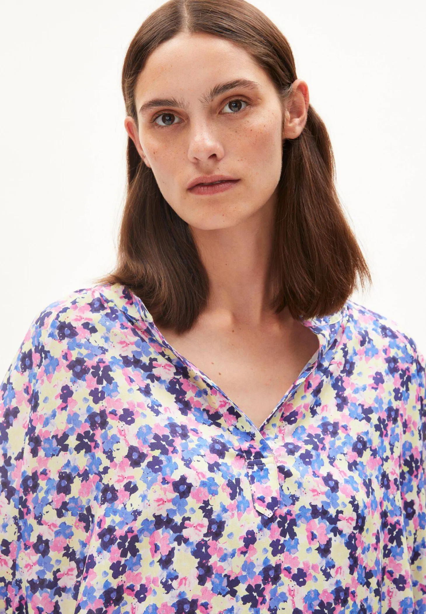 Damen Blusenkleid PRISCAA MULTI FLORAL