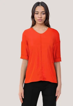 Damen Blusenshirt aus Baumwollmischung