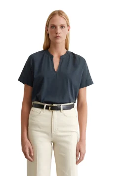Damen Blusenshirt aus Bio-Baumwolle Relaxed Fit