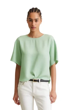 Damen Blusenshirt aus Lyocell Relaxed Fit