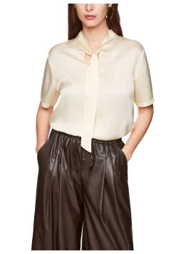 Damen Blusenshirt mit Schluppe