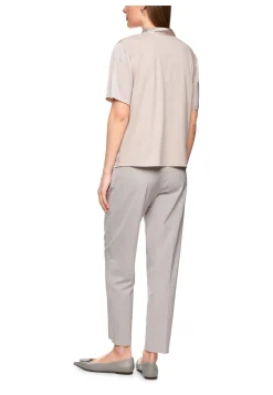 Damen Blusenshirt mit Schluppe