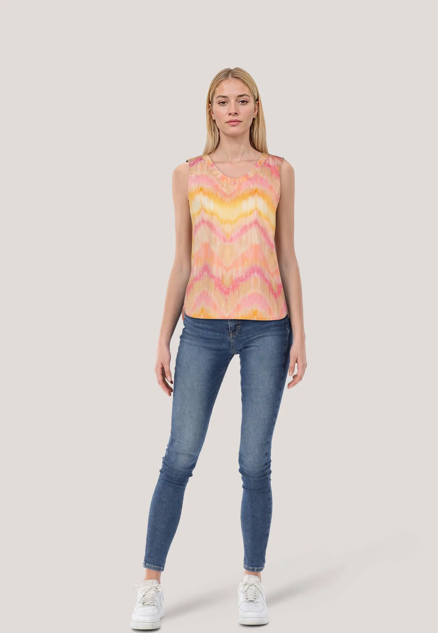 Damen Blusentop aus Baumwolle