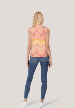 Damen Blusentop aus Baumwolle