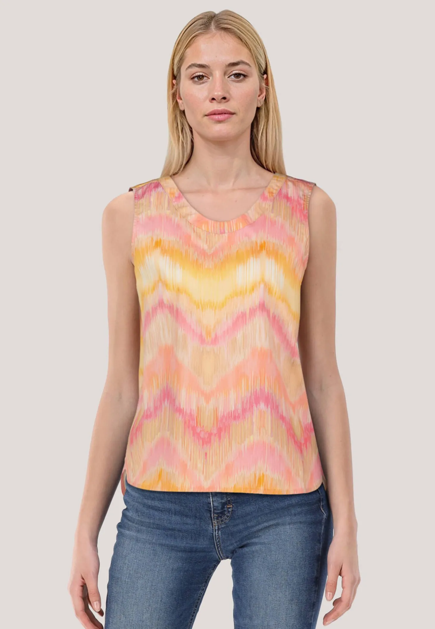 Damen Blusentop aus Baumwolle