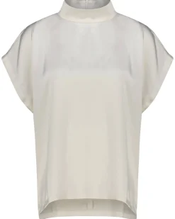 Damen Blusentop aus Satin CANELI-1
