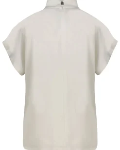Damen Blusentop aus Satin CANELI-1