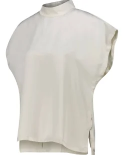 Damen Blusentop aus Satin CANELI-1