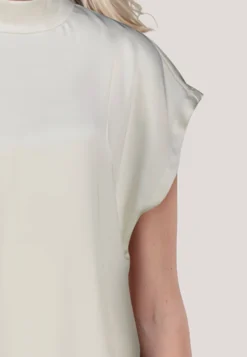 Damen Blusentop aus Satin CANELI-1