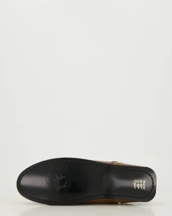 Damen Bootsschuhe aus Leder und Fell ON DECK