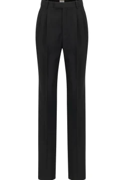 Damen Bundfaltenhose aus Wolle