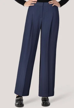 Damen Bundfaltenhose mit Nadelstreifen TIANA4