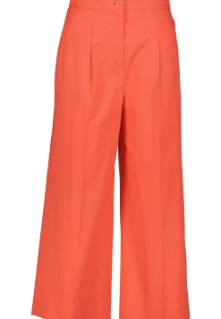 Damen Bundfaltenhose Wide Leg