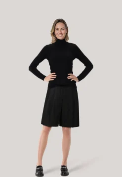 Damen Bundfalten-Shorts TALEDA Regular Fit