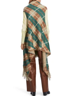 Damen Cape SYDNEY mit Schurwolle, Mohair und Alpaka