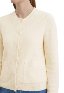 Damen Cardigan aus Boucle Slim Fit