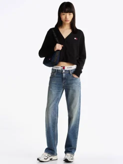 Damen Cardigan Boxy Fit