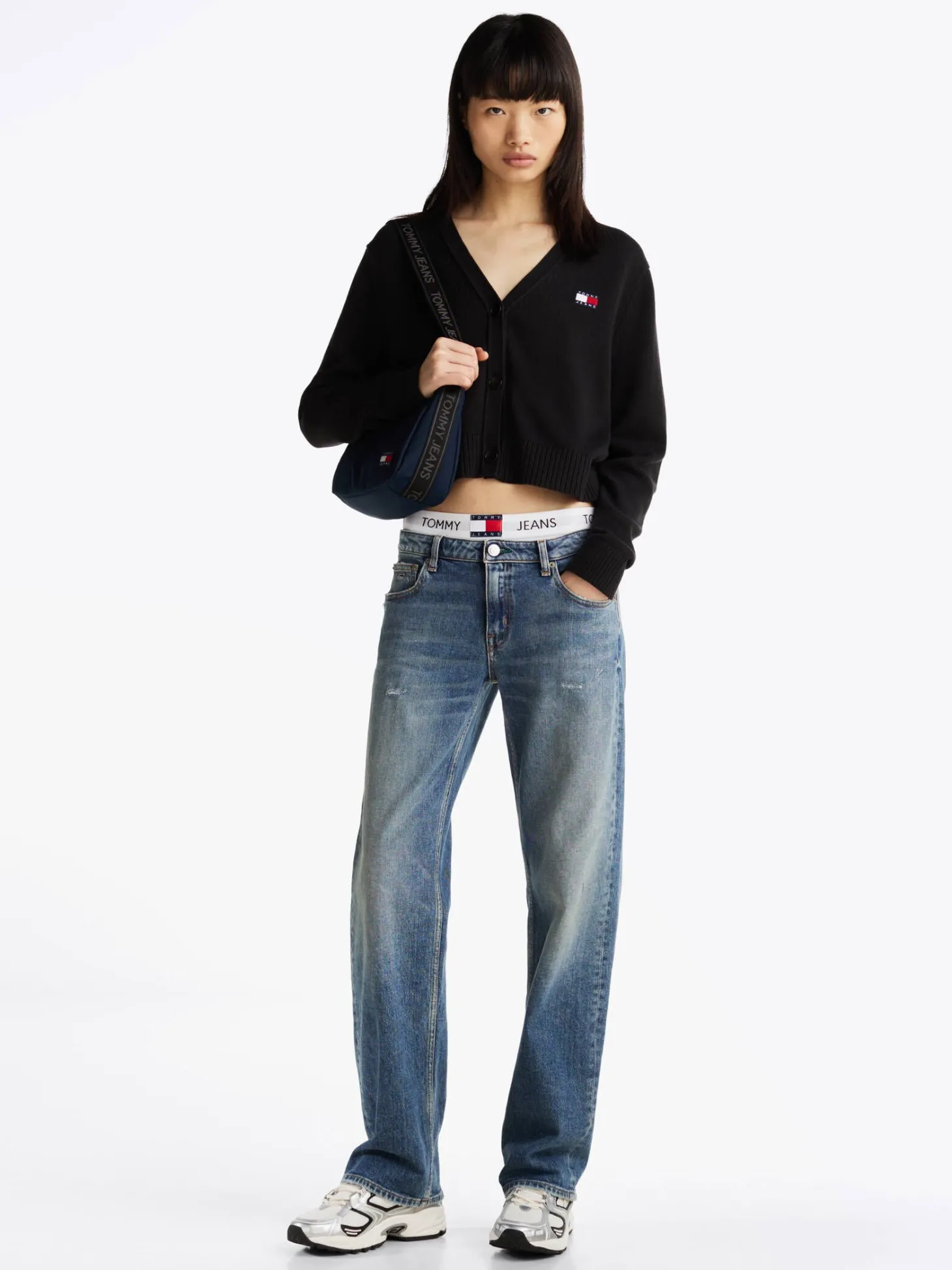 Damen Cardigan Boxy Fit