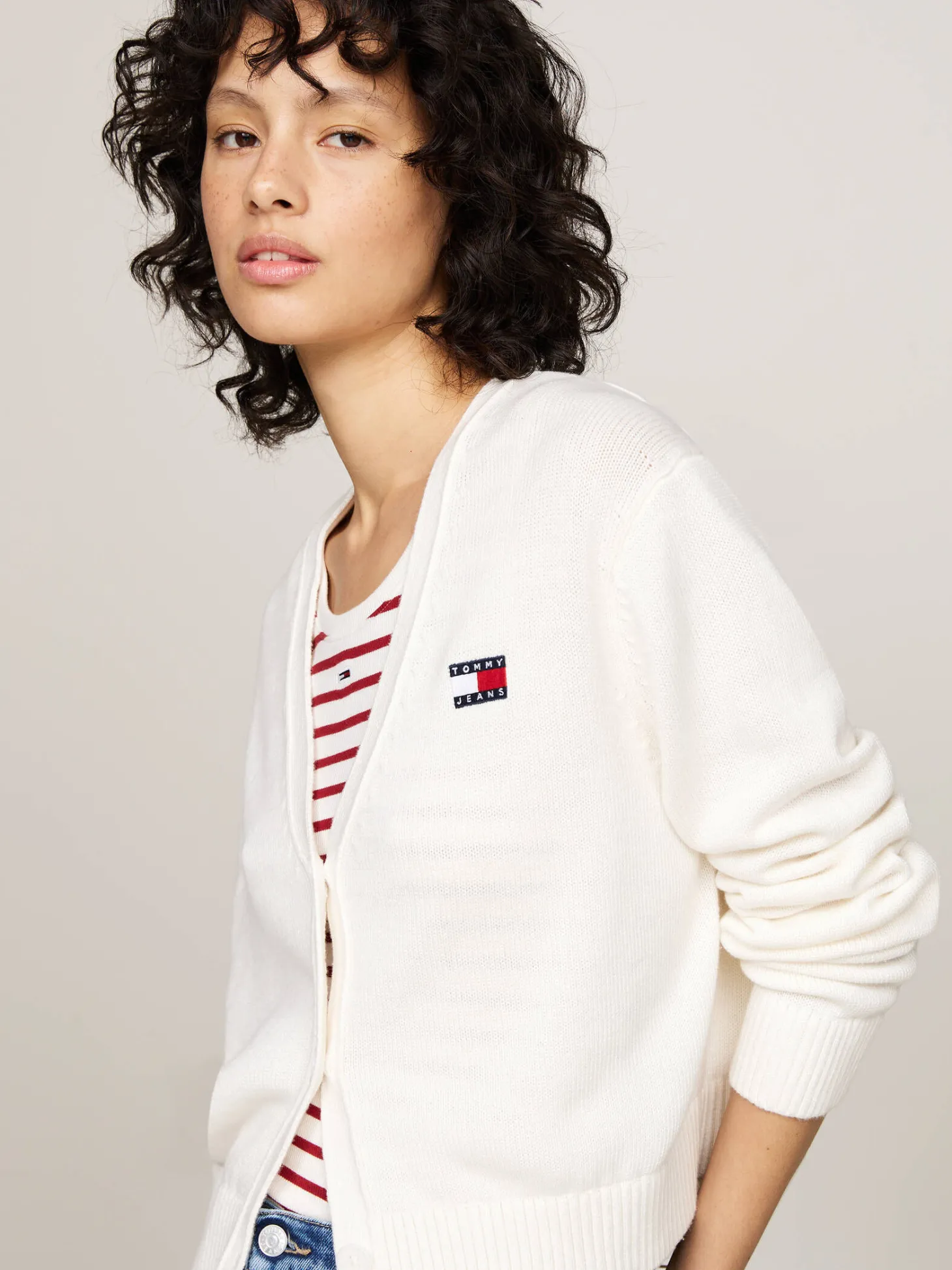 Damen Cardigan Boxy Fit