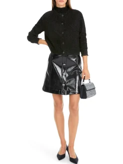 Damen Cardigan mit Rüschen