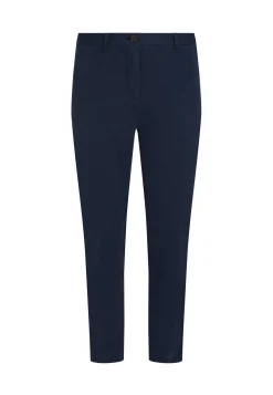 Damen Chinohose Slim Fit verkürzt