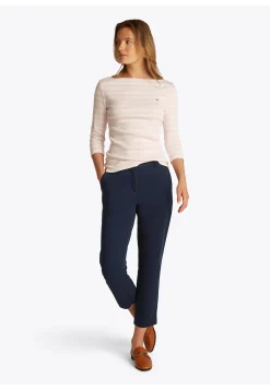 Damen Chinohose Slim Fit verkürzt