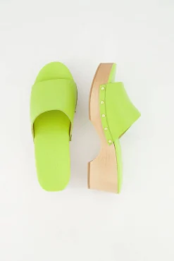 Damen Clogs BOBBY CALF LEATHER OPEN CLOG