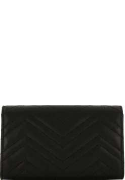 Damen Clutch aus Matelassé-Leder Small