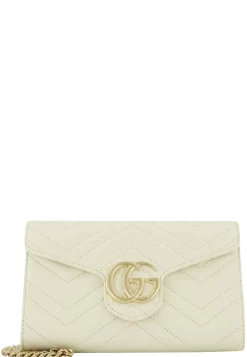 Damen Clutch aus Matelassé-Leder Small