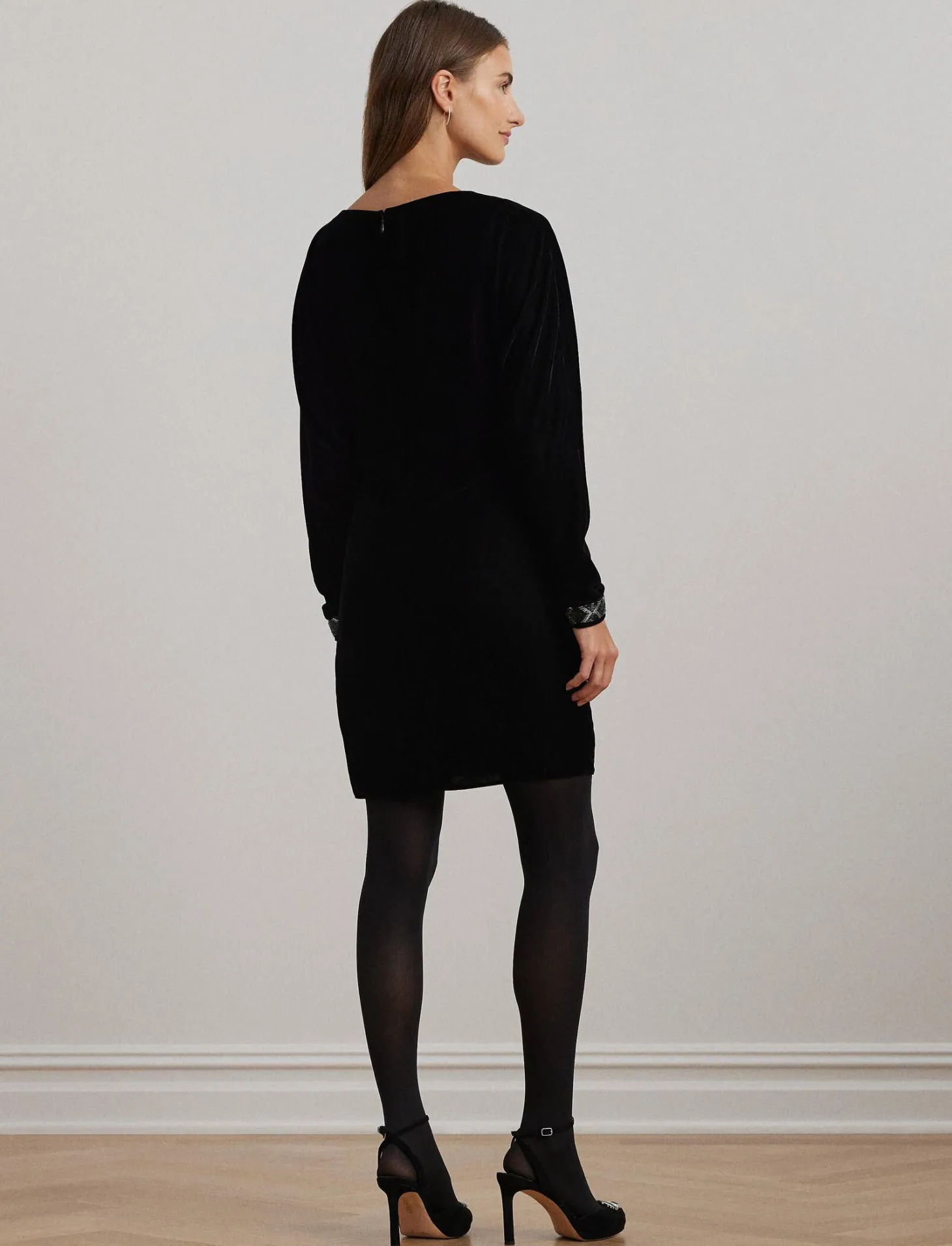 Damen Cocktailkleid aus Samt