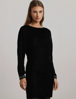 Damen Cocktailkleid aus Samt