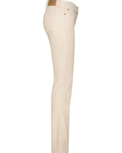 Damen Cordhose Mid-Rise Straight Leg