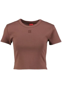 Damen Cropped T-Shirt DELANOR Slim Fit