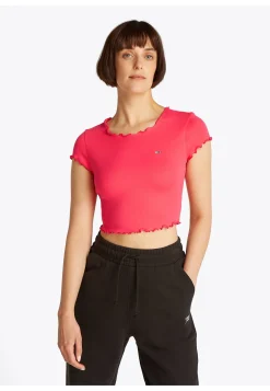 Damen Cropped-Shirt