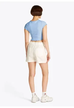 Damen Cropped-Shirt