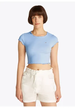 Damen Cropped-Shirt