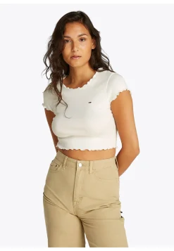 Damen Cropped-Shirt