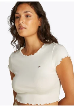 Damen Cropped-Shirt