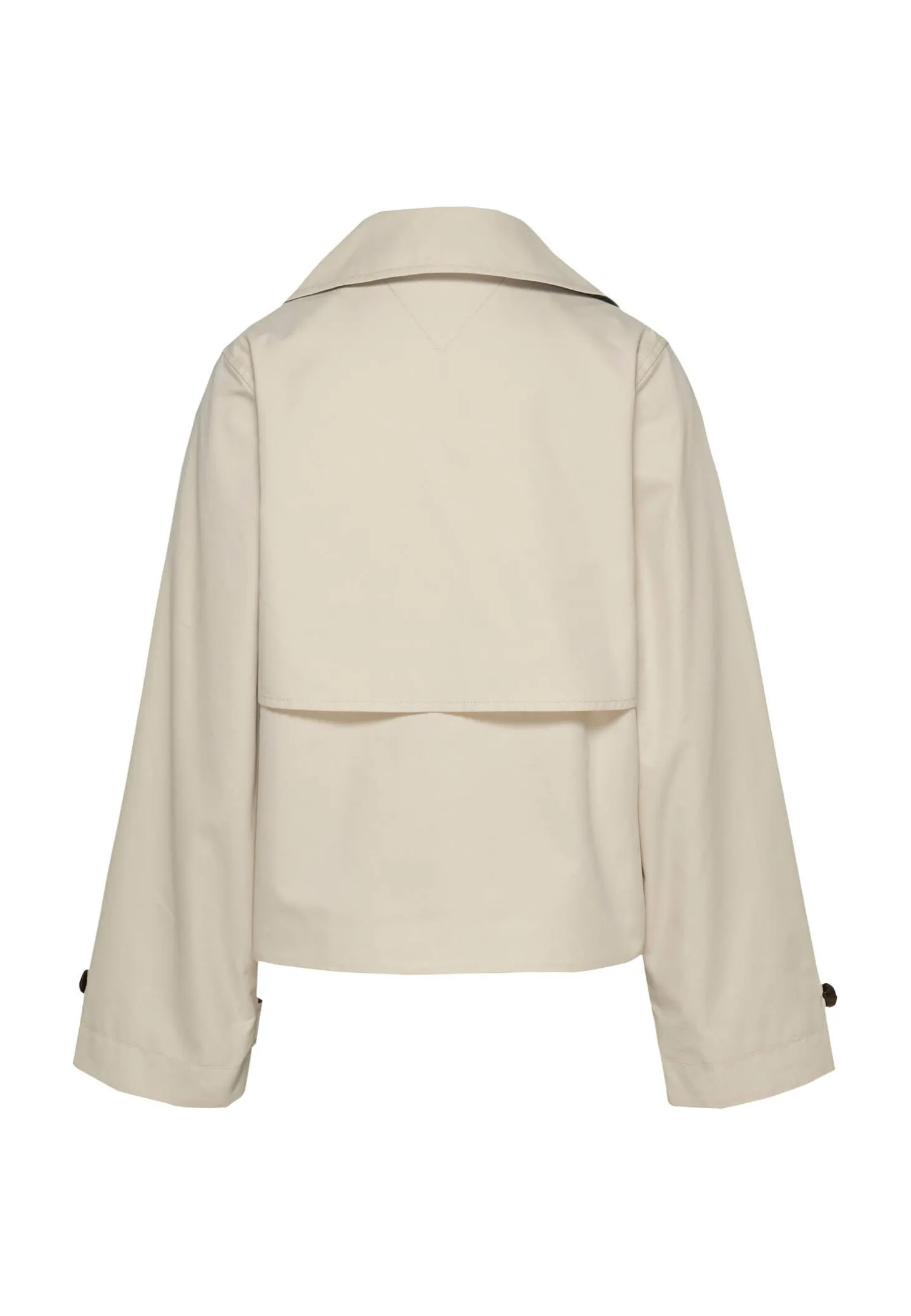 Damen Cropped-Tenchcoat