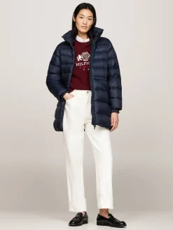 Damen Daunenjacke mit Kapuze MW DOWN FUNNEL Relaxed Fit