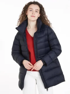 Damen Daunenjacke mit Kapuze MW DOWN FUNNEL Relaxed Fit