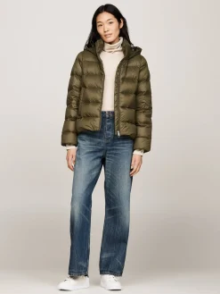 Damen Daunenjacke wasserabweisend Regular Fit