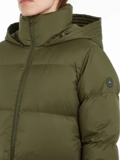 Damen Daunenmantel LONGLINE wasserabweisend