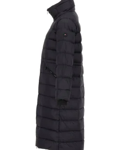 Damen Daunenmantel mit Kapuze LONGLINE